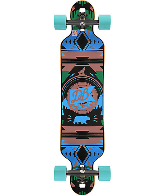 DB Longboards Urban Native 38" Drop Through Longboard Complete Zumiez